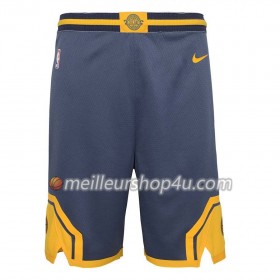 Homme NBA Golden State Warriors Shorts Navy 2018-19 Nike Swingman